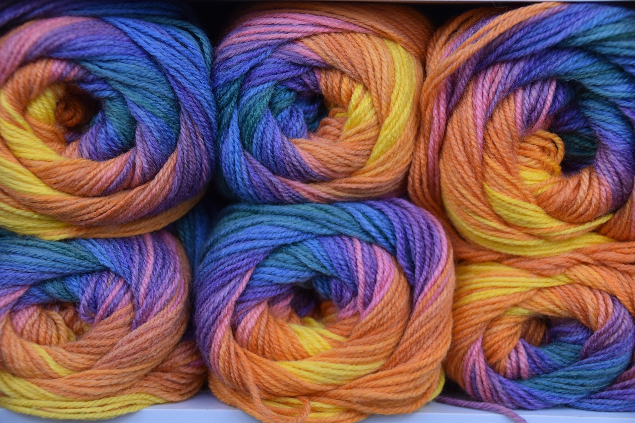 yarn skeins for eco yarn